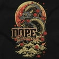 thumbnail image 2 of Urban Chinese Dragon Dope Dreams Zip Up Hoodie Men's Women's Brisco Brands L, 2 of 5
