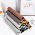 thumbnail image 2 of Vintage PU Leather Desk Pad, Cup Ring Resistant Non-Slip Large Desk Mat for Office Home, Fits Laptop/Mouse (15.75"x31.5", Green), 2 of 7