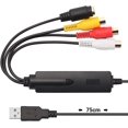 thumbnail image 1 of VHS to Digital Video Capture - VGB350 - External USB Video Capture Video VCR to DVD Converter Transfer VHS, 1 of 5