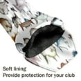 thumbnail image 5 of Golf Club Head Cover Waterproof Leather for Driver Golf Accessories Men Women Golf Gift for Golfers 1/3/5 Fairway Wood Cover Fish Pattern, 5 of 5