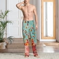 thumbnail image 2 of Fotbe Floating Colorful Cereal Pantalones de Pijama para Hombre, Pantalones de Dormir, Pantalones de Casa con Cintura Ajustable y Bolsillos-Large, 2 of 6