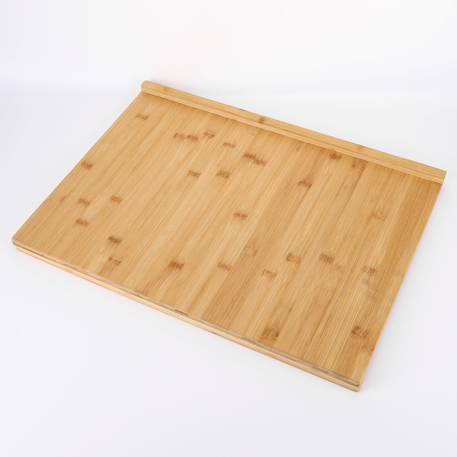 golytefs Pastry Cutting Board 21.65x15.75 in Bamboo Board Chopping Block Kitchen Supplies