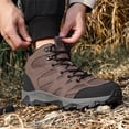 thumbnail image 4 of LASUDRAA Mens Hiking Boots Waterproof Non-Slip Outdoor Trekking Camping Trail Boots Lightweight Durable Work Shoes, 4 of 7