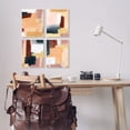 thumbnail image 2 of Stupell Industries Color Block Abstraction Neutral Beige Brown Wall Plaque by Grace Popp, 2 of 5