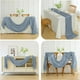thumbnail image 5 of Mantel Banderines de mesa de crepé, mantel de gasa plisada de 90x180cm, decoración para bodas y eventos, color azul bruma, 1 unidad Rkxzt, 5 of 9
