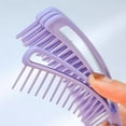thumbnail image 3 of Hollow Out Hair Brush Practical Hair Comb Massage Comb Detangling Hair Brush, 3 of 20