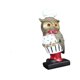 thumbnail image 5 of Estatua de búho, escultura animal, linda resina, diseño retro, decoración para mesa de porche. S, 5 of 9