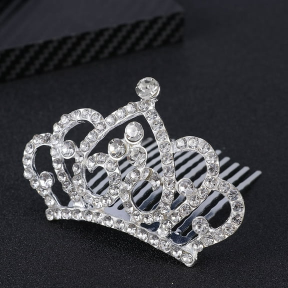 ELAYARD  Elegant Rhinestone Crown Headband for Proms and Birthdays