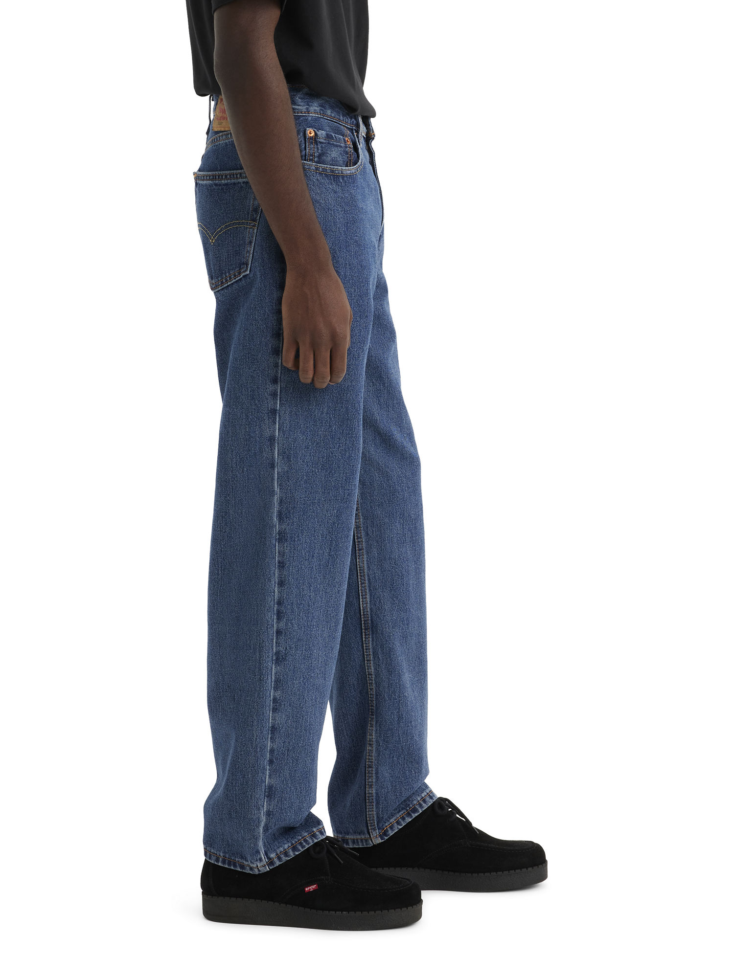 Levi's Men's 505 Regular Fit Jeans, Dark Wash photo 3
