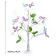 thumbnail image 3 of TanSiDing 1pcs LED Butterfly Birch Tree Lights Artificial Tree Lamp Twinkle Lighted Tree USB Powered for Bedroom Fireplace Table Decoration, 3 of 9