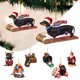 thumbnail image 1 of Ganfancp Nuevos Adornos Adornos para El Árbol de Navidad Regalos de Navidad Decoración Del Hogar Ofertas Flash Colgante de Animal X1, 1 of 2