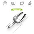thumbnail image 3 of Food Metal Shovel Food Scoops Ice Utility Scoop Ice Cream Candy Ice Cube Maker for Freezer Stainless Scoop Ice Shovel Mini Ice Machine Kitchen Ice Scooper Sugar Scoop, 3 of 6