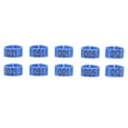 thumbnail image 1 of Bird Foot Ring, Comfortable Easy Installation Plastic Pigeons Ring Excellent Effect Reusable With 100Pcs For Pigeons For Bird Management Blue, 1 of 8