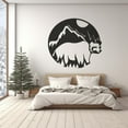 thumbnail image 4 of LaModaHome Rustic Bear Pattern Wall Art, Durable Metal Decor, Perfect Christmas Gift, Unique Animal Design Home Decoration, Nature InspiredHome Decoration Gift -11.8"x11.8"/30x30cm, 4 of 5