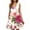 #8, variant on Amzcrzy Women's Casual A-Line Dress with Pockets Summer Beach Floral Tshirt Dress Short Sleeve Mini Dress Flowy Sundresses S-2XL
