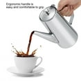 thumbnail image 2 of Teapot,   Stainless Steel Water Kettle, For Home Kitchen Accessory Silver Restaurant, 2 of 8