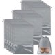 thumbnail image 1 of 15 Pices (gris Clair) Sac Chaussures De Voyage, Grand Sac De Rangement Pour Chaussures, Non-tiss Avec Fentre Transparente Pour Homme Et Femme, 1 of 5