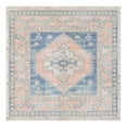 thumbnail image 3 of Unique Loom Whitney Collection Area Rug - Geneva (4' Square French Blue/Beige), 3 of 7