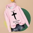 thumbnail image 4 of Winter Womens Hoodies Sweatshirts Long Sleeve Sweaters Casual I Can't But I Know A Guy Printed Fun Shirt Plus Size Blouses Tops, 4 of 5