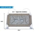 thumbnail image 3 of Ventana de cama para gatos, hamaca para ventana de gato, estante de seguridad para gatos, asiento de gato montado en ventana para gatos grandes (juego beige prémium), 3 of 5