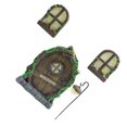 thumbnail image 4 of Decoración Decoraciones De árboles De Hadas En Miniatura Conjunto De Puertas Y Ventanas De Hadas Adornos Luminosos Para Puertas Y Ventanas, 4 of 7