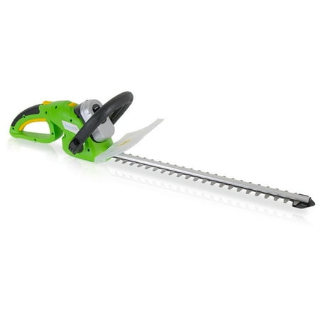 SereneLife PSLHTM36 - Cordless Hedge Trimmer - Electric Trimming Hedger, 18V Battery (for Trees, Shrubs, Plants, Bushes)
