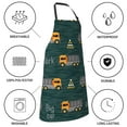 thumbnail image 5 of Kdxio Big Machine Apron with Pockets Adjustable Kitchen Aprons for Men Women Waterproof Aprons for Cooking,Drawing,Crafting, Baking Household Cleaning, 5 of 8