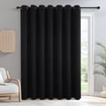 thumbnail image 1 of Cortinas opacas IGEMAEVE para puertas corredizas, color negro, 214 cm de largo, 1 of 7