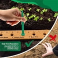 thumbnail image 2 of Wooden Garden Planting Ruler – Foldable Seed Spacing Tool for Vegetables, Herbs & Flowers, Easy Gardening Measure Set, 2 of 4