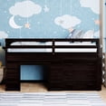 thumbnail image 2 of Safe Twin Loft Bed In With User- Cabinet And Shelf Size - & Practical, 2 of 7