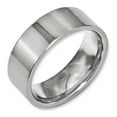 thumbnail image 3 of Titanium Flat 8mm Polished Band, 3 of 10