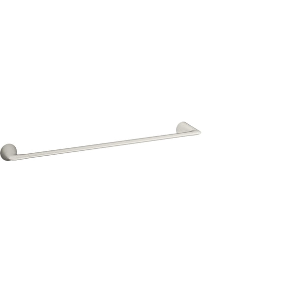 Kohler K-24756 Modern 24" Towel Bar - Nickel