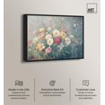 thumbnail image 3 of Art Remedy Muted Florals Canvas, 45" x 36", Black Frame, Sunken Eden II, 3 of 7