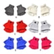thumbnail image 2 of Guantes sin dedos Qarigey para niñas niños invierno Rosa rojo, 2 of 6