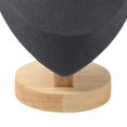 thumbnail image 7 of Jewelry Bust Pendant Show with Wooden Base,Necklace Display Model, Display Holder Bedroom Shows Women Dark Grey, 7 of 7