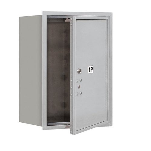 4C Horizontal Mailbox - 6 Door High Unit - Single Column - Stand-Alone Parcel Locker - Aluminum - Front Loading - Private Access