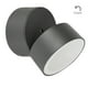 thumbnail image 2 of Lampara Sobreponer En Muro Gris 10w Luz Suave Cálida, 2 of 5
