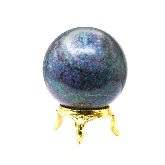 Ruby Kyanite Crystal Ball Sphere 2" Inches