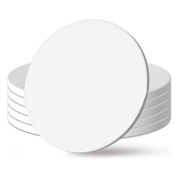 Cake Boards,10 Inch Drum Boards 10 Round - Bend Multi-Layered Base for Displays 5PCS