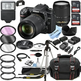 Nikon - kanoxpee Nikon D5200 18-55 VR Kit Nikon D5200 DSLR Camera Bundle with 18-55mm & 70-300mm VR