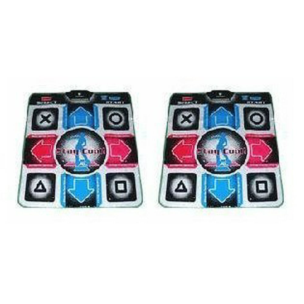 Two Dance Revolution Dance Pads for PlayStation 2 & PS One (Requires