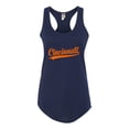 thumbnail image 2 of Go All Out City Of Cincinnati Ohio Pride Fashion Script Sleeveless Tank Top T-Shirt Mens/Women/Flowy/Fitted, 2 of 2