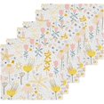 thumbnail image 3 of Cartoon Plants Wash Cloth Set of 2, 12 x 12 Inch Cotton Baby Washcloths Highly Absorbent and Soft Feel Fingertip Towels Face Towels for Bathroom, Gym, Spa Washcloth Gift, 3 of 7