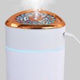 thumbnail image 4 of Humidificador de aire de 1000ml, atmósferas aromáticas, niebla ligera, aceite esencial PP, aromaterapia, difusor de dormitorio para el hogar, Accesorios para electrodomésticos chapado en blanco Kearding HA071308-02B, 4 of 6