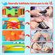 thumbnail image 2 of Juguete Tablero Montessori Sensorial Para Niños De Dos Años Lab.G, Azul, 2 of 5