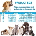 thumbnail image 2 of Dog Collar, Reflective Adjustable Basic with Soft Neoprene Padding, Durable Nylon Collars for Puppy Small Medium Large Dogs,Light Blue,L:17.5-27.5inch, 2 of 4