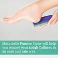 thumbnail image 2 of Maccibelle Salon Foot Pumice and Scrubber for Feet and Heels Callus and Dead Skins, Safely and Easily Eliminate Callus and Rough Heels Pack of 4, 2 of 5