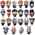 thumbnail image 2 of Muñeco de peluche de Anime Genshin Impact, Morax Zhong Li Xiao Hu Tao Ayato, juego de almohada de peluche suave, regalo para niños de 20cm y 20cm kaili Sencillez, 2 of 4
