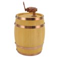 thumbnail image 4 of Brewing Barrel, 1.5L Wood Wine Barrel Exquisite Workmanship Pine  For Whiskey For Beer, 4 of 8