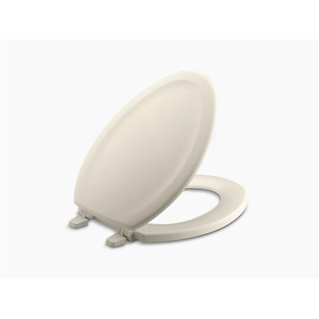 Kohler K464747 Stonewood Elongated Toilet Seat Almond